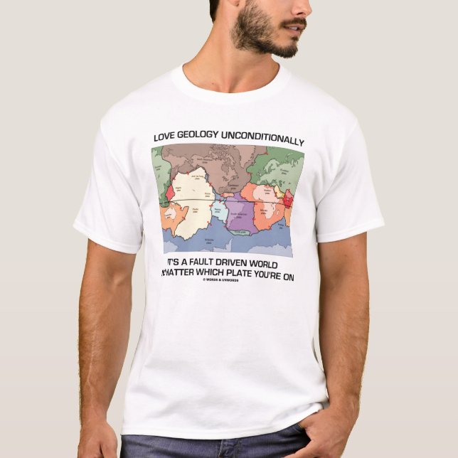 Liebe-Geologie unbedingt (Geologie-Spaß) T-Shirt (Vorderseite)