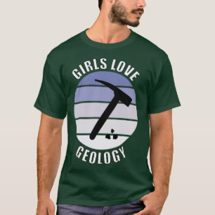 Liebe Geologie von Mädchen 17 T-Shirt