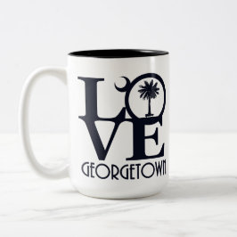 LIEBE Georgetown SC 15oz Zweifarbige Tasse