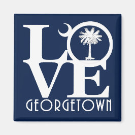 LIEBE Georgetown SC Magnet