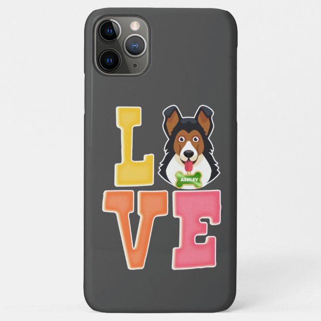 Liebe German Shepherd Niedlich Dog Vater Hunde Mam Case-Mate iPhone Hülle (Rückseite)
