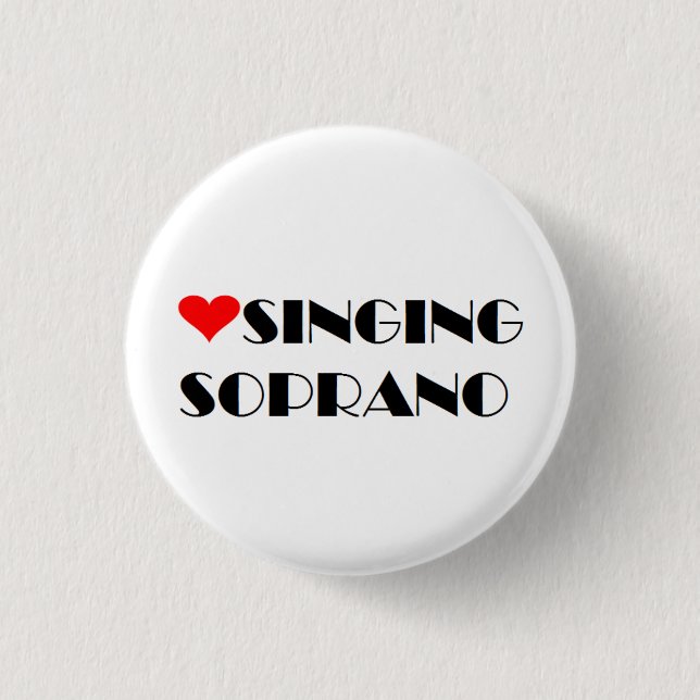 Liebe-GesangSoprano Button (Vorderseite)