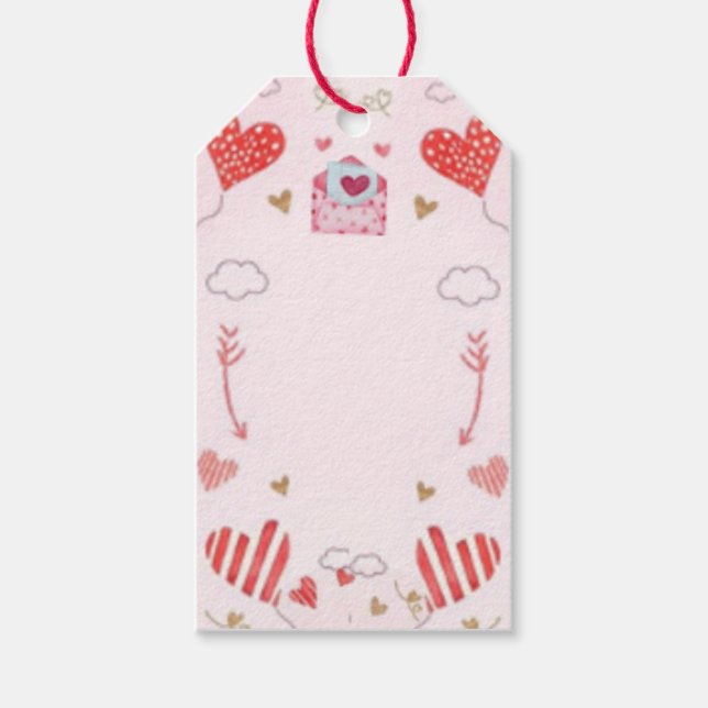 Liebe Geschenkanhänger (Vorderseite)