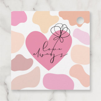 Liebe Geschenkanhänger