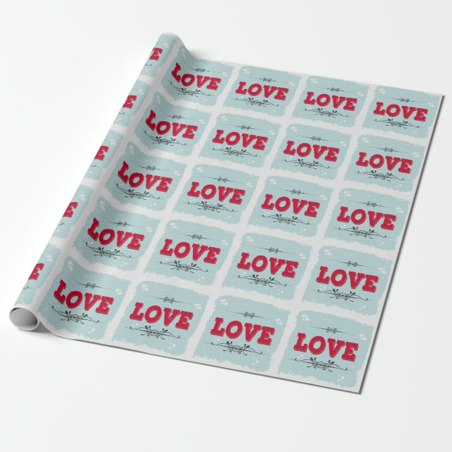 Liebe Geschenkpapier (Ungerollt)