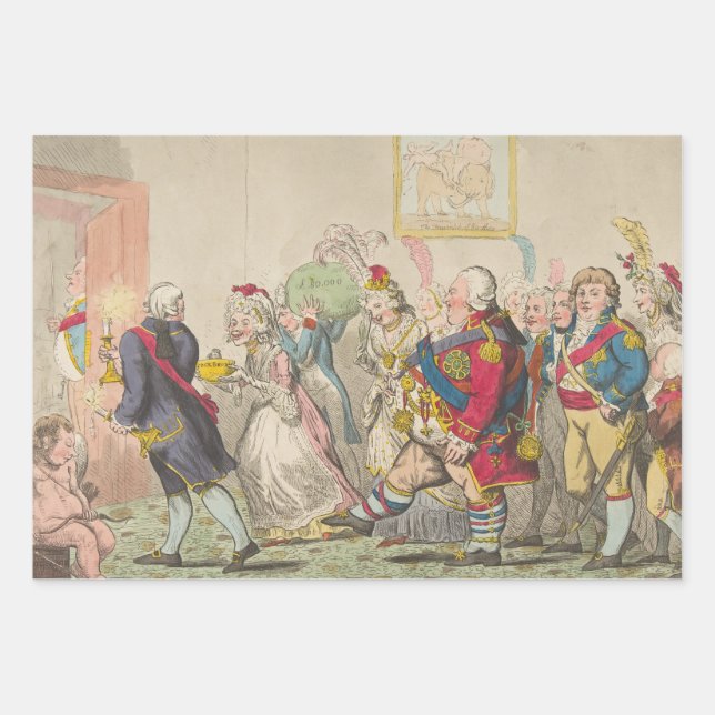 Liebe - Geschenkpapier Set (Vorderseite)