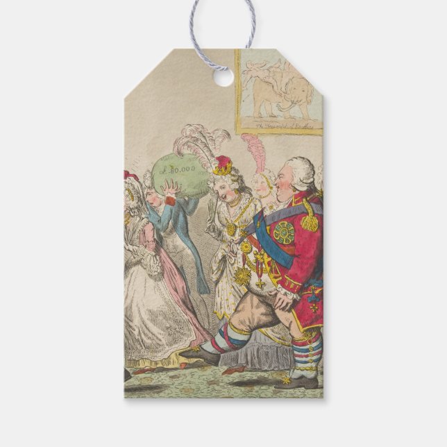 Liebe - Geschenkstempel Geschenkanhänger (Vorderseite)