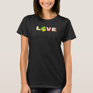 Liebe-Geschwindigkeit des Puzzle Cube-Wettkampfes T-Shirt