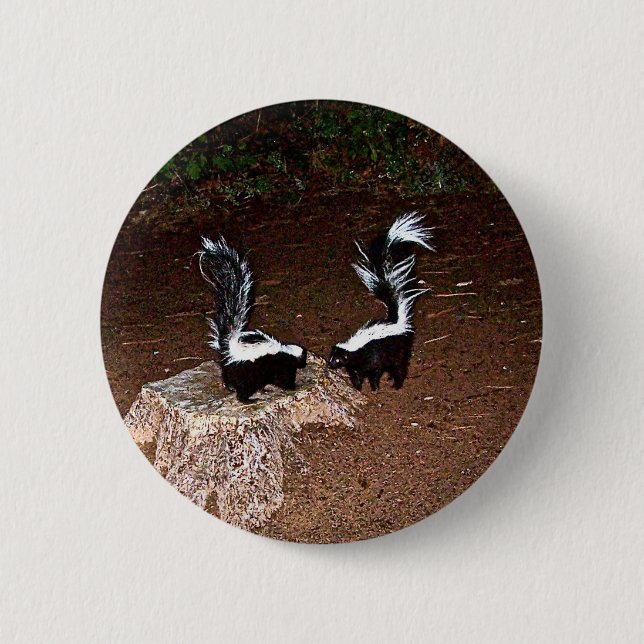 Liebe-Gestank Button (Vorderseite)
