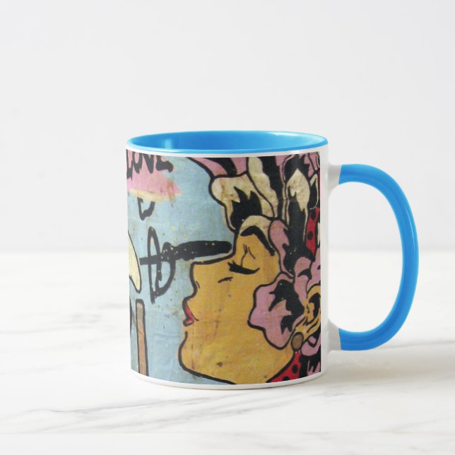 Liebe-Gewehr-Tasse Tasse (Rechts)