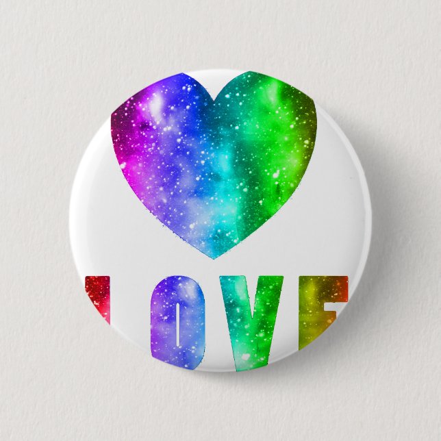 Liebe-Gewinne Button (Vorderseite)