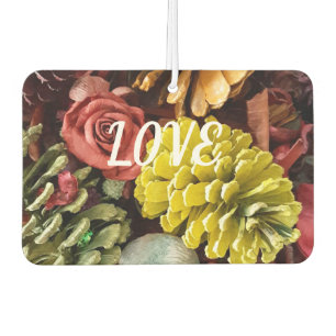 Liebe gewinnt Herbst Cones Air Freshener Autolufterfrischer