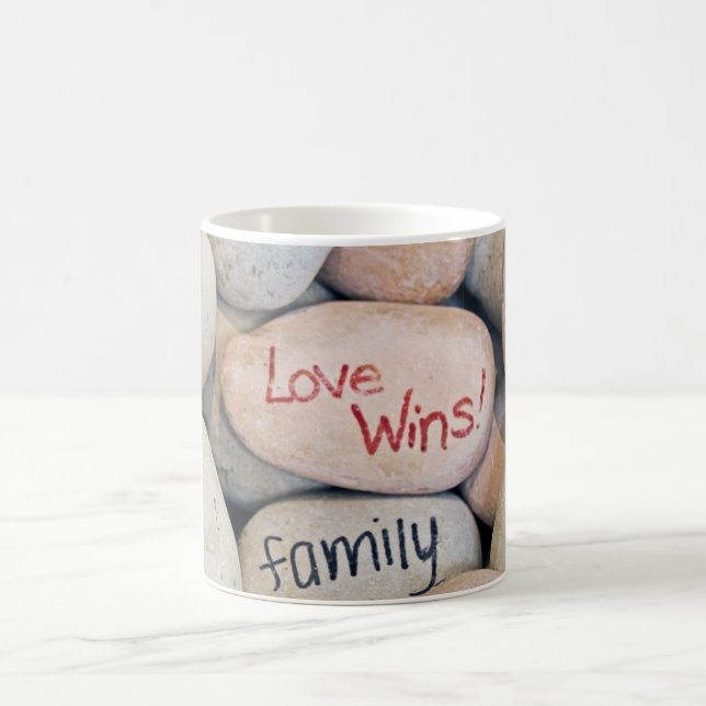 Liebe gewinnt kaffeetasse (Mittel)