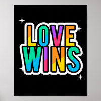 Liebe gewinnt. LGBTQ+Pride Regenbogen.