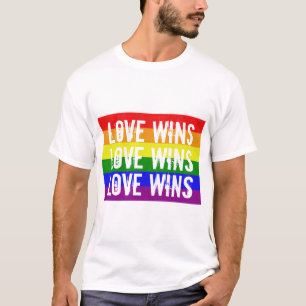 Liebe gewinnt Liebe gewinnt Liebe gewinnt T-Shirt