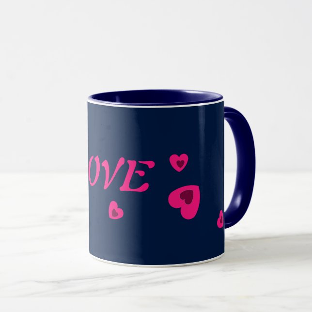 LIEBE GIFT FÜR FREUND, EHEFRAU HUSBAND GIRLFRIEND  TASSE (VorderseiteRechts)