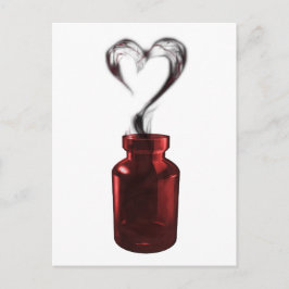 Liebe Gift Postkarte