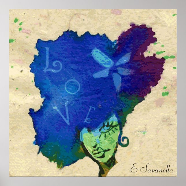 Liebe Girl Poster (Vorne)