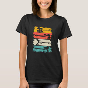 Liebe Gitarre Verschiedene Gitarrist Musik Gesch T-Shirt
