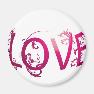 Liebe Globe Magnet