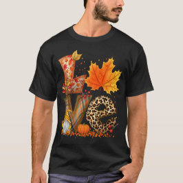 LIEBE Gnome Fall Pumpkin Erntedank T-Shirt