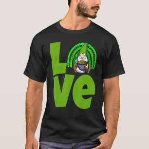 Liebe Gnome Rainbow Women St Patricks Liebe T-Shirt
