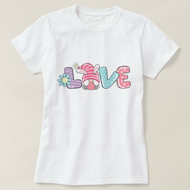 Liebe Gnome T - Shirt (Design vorne)