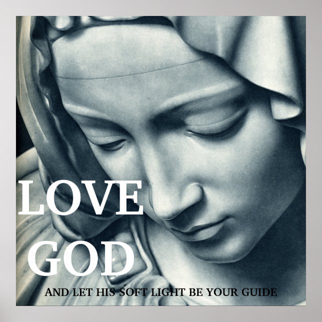 LIEBE GOD...24x24 POSTER (Vorne)