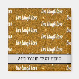 Liebe Golden Motivierend Magnet