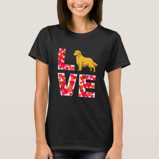 Liebe Golden Retriever Dog für Master und Femal T-Shirt