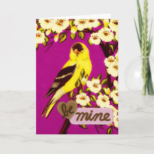 Liebe Goldfinch Feiertagskarte