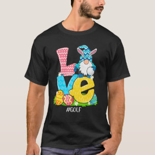 Liebe Golf Ostergnag Jagdkorb T-Shirt