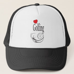 Liebe-Golf spielen Truckerkappe
