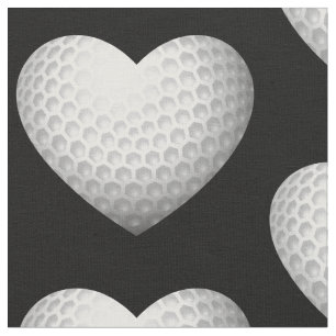 Liebe Golfherz Sportsport Stoff