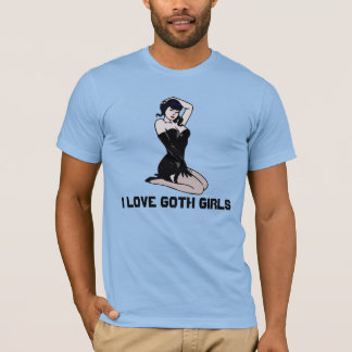 Liebe Goth Mädchen, Herren T-Shirt