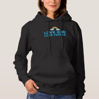 Liebe Gott Liebe Menschen Hoodie