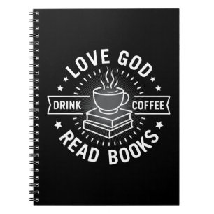 Liebe Gott Trinke Kaffee Lies Bücher Liebhaber Vin