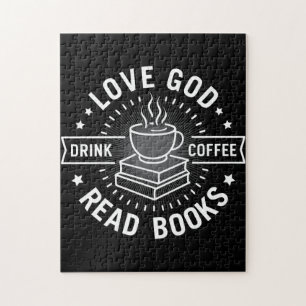 Liebe Gott trinken Kaffee Bücher lesen Liebe Vinta