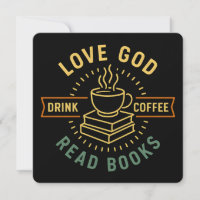 Liebe Gott trinken Kaffee Bücher lesen Liebe Vinta