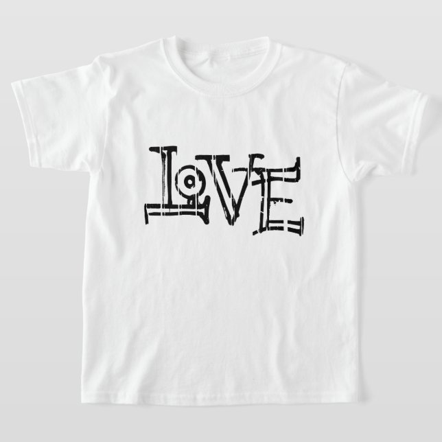 Liebe Graffiti T-Shirt (Ablage )