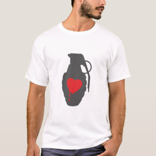 Liebe-Granate - Liebe ist ein Schlachtfeld T-Shirt