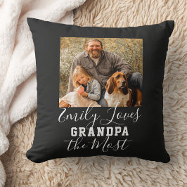 LIEBE GRANDPA DER Vatertag, der am meisten gewohnt Kissen