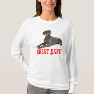 Liebe Great Dane Welpen Hund T-Shirt
