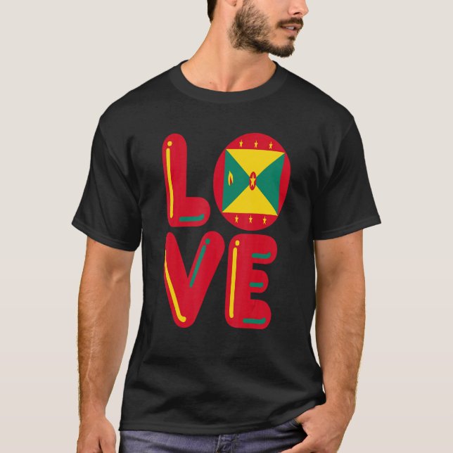 LIEBE Grenada T-Shirt (Vorderseite)