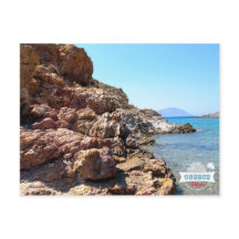 Liebe Griechenland Postkarte Milos