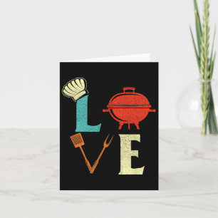 Liebe Grillen Lover Pitmaster Grillgrill Karte