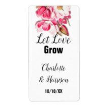 Liebe Grow Seed Packet Gastgeschenk Hochzeit gelas