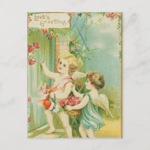 Liebe Grüße Postkarte