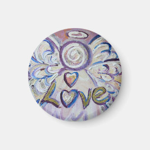 Liebe Guardian Angel Word Custom Magnet