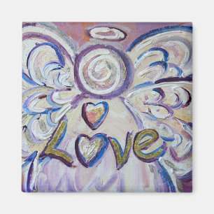 Liebe Guardian Engel Word Benutzerdefinierte Magne Magnet